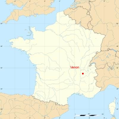 Fond de carte avec Venon