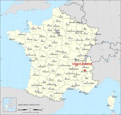 Carte de Villard-Bonnot