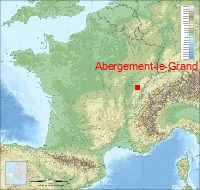 localisation mairie de Abergement-le-Grand
