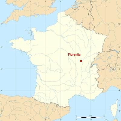 Fond de carte avec Florentia