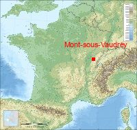 localisation mairie de Mont-sous-Vaudrey