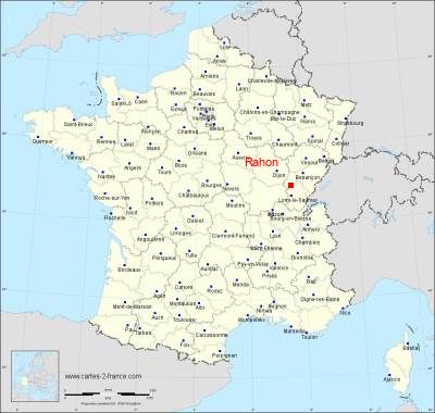 Carte de Rahon