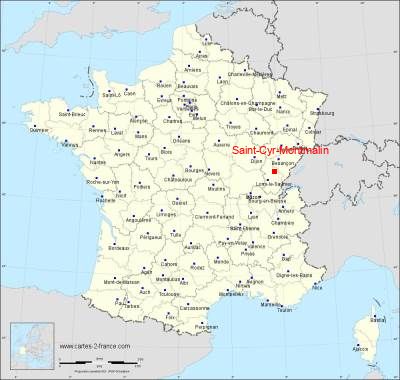 Carte de Saint-Cyr-Montmalin