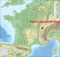 localisation mairie de Saint-Laurent-en-Grandvaux
