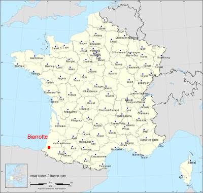 Carte de Biarrotte