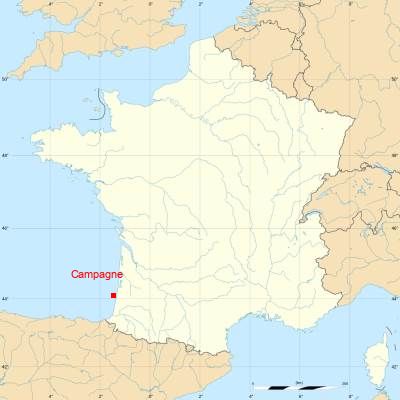 Fond de carte avec Campagne