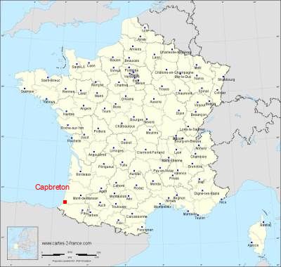 Carte de Capbreton