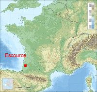 localisation mairie de Escource