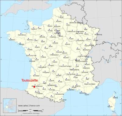 Carte de Toulouzette