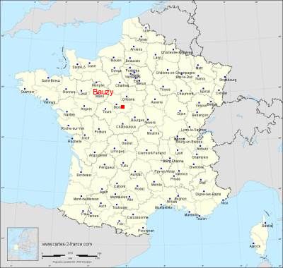 Carte de Bauzy
