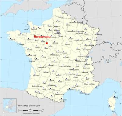Carte de Bonneveau