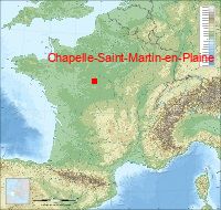 localisation mairie de Chapelle-Saint-Martin-en-Plaine