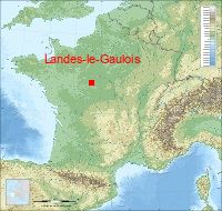 localisation mairie de Landes-le-Gaulois