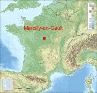 localisation mairie de Marcilly-en-Gault