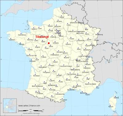 Carte de Mazangé