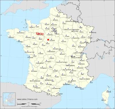 Carte de Moisy