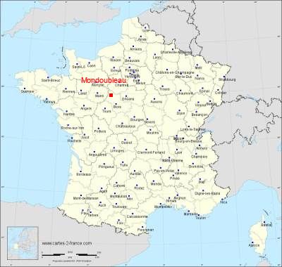 Carte de Mondoubleau