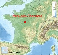 localisation mairie de Mont-près-Chambord