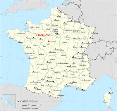 Carte de Oucques
