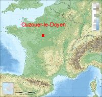 localisation mairie de Ouzouer-le-Doyen