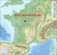 localisation mairie de Saint-Laurent-Nouan