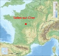localisation mairie de Selles-sur-Cher