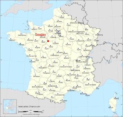 Carte de Souday