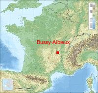 localisation mairie de Bussy-Albieux