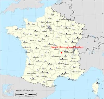 Carte de Saint-Hilaire-sous-Charlieu