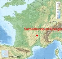 localisation mairie de Saint-Maurice-en-Gourgois