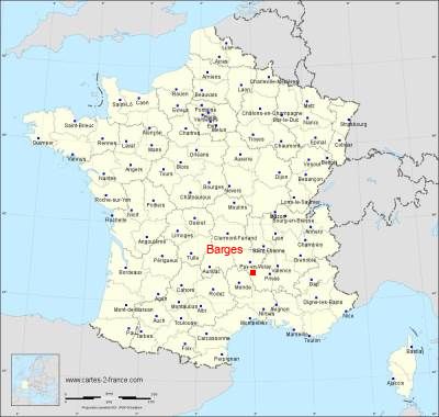 Carte de Barges
