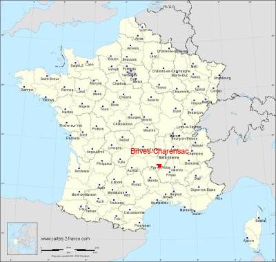 Carte de Brives-Charensac