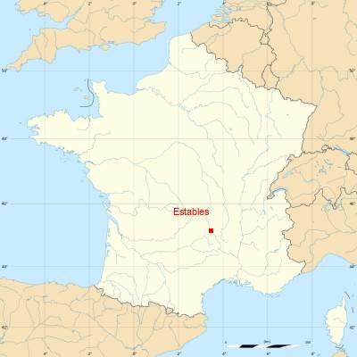 Fond de carte avec Estables