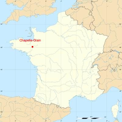 Fond de carte avec Chapelle-Glain