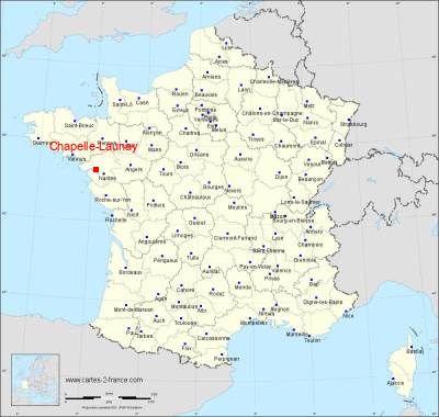 Carte de Chapelle-Launay