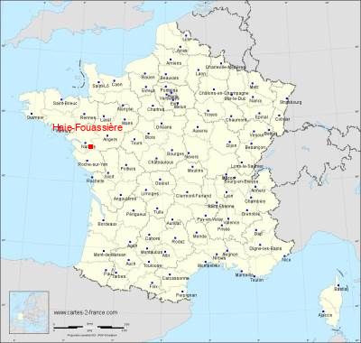 Carte de Haie-Fouassière