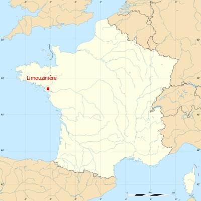 Fond de carte avec Limouzinière