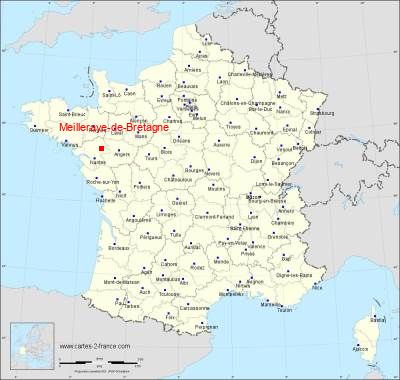 Carte de Meilleraye-de-Bretagne