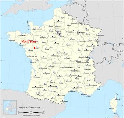 Carte de Montrelais