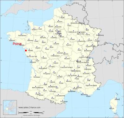 Carte de Pornic