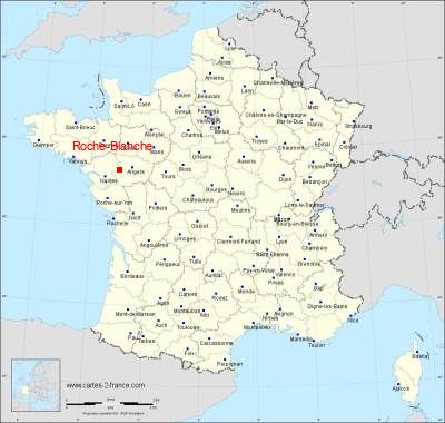 Carte de Roche-Blanche
