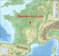 localisation mairie de Beaulieu-sur-Loire