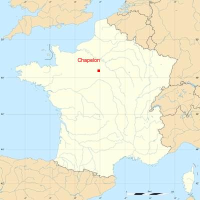 Fond de carte avec Chapelon