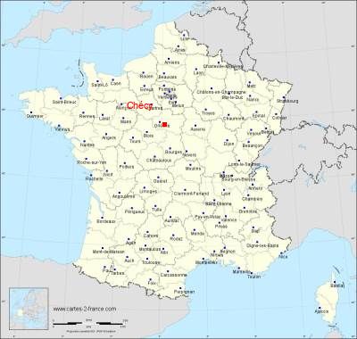 Carte de Chécy