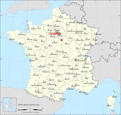 Carte de Griselles