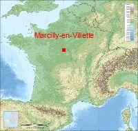 localisation mairie de Marcilly-en-Villette