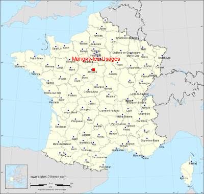 Carte de Marigny-les-Usages