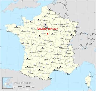 Carte de Moulinet-sur-Solin