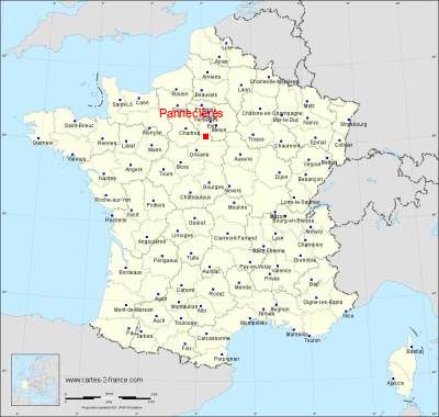 Carte de Pannecières