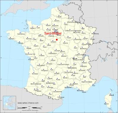 Carte de Saint-Michel